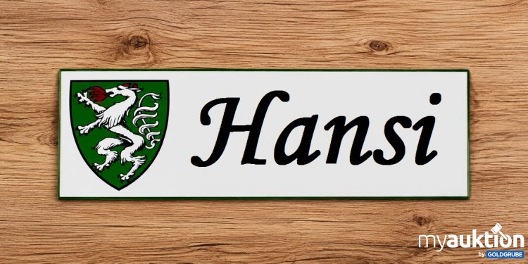Artikel Nr. 936987 Artikel Nr. 936987: Blechschild