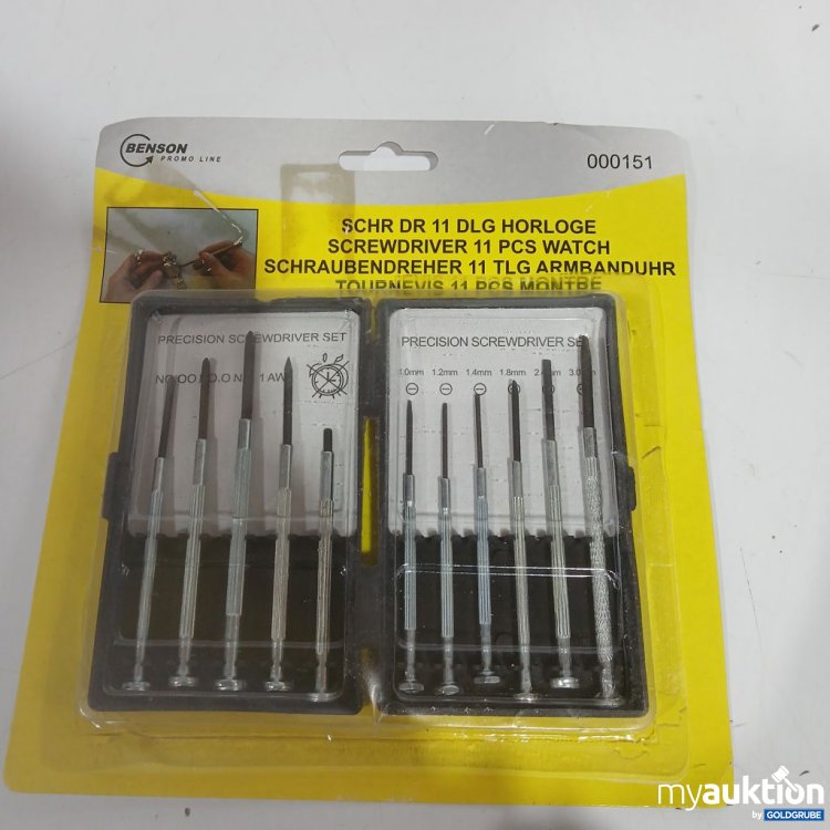 Artikel Nr. 963987 Artikel Nr. 963987: Benson Precision Screwdriver Set 11 pcs
