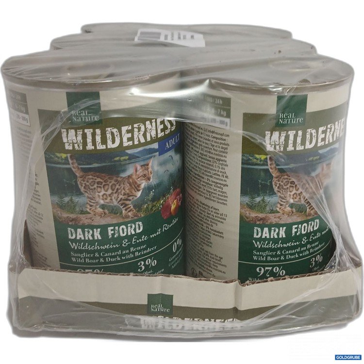 Artikel Nr. 972987: Real Nature Wilderness Adult Katzenfutter Wildschwein, Ente mit Rentier 6x400g