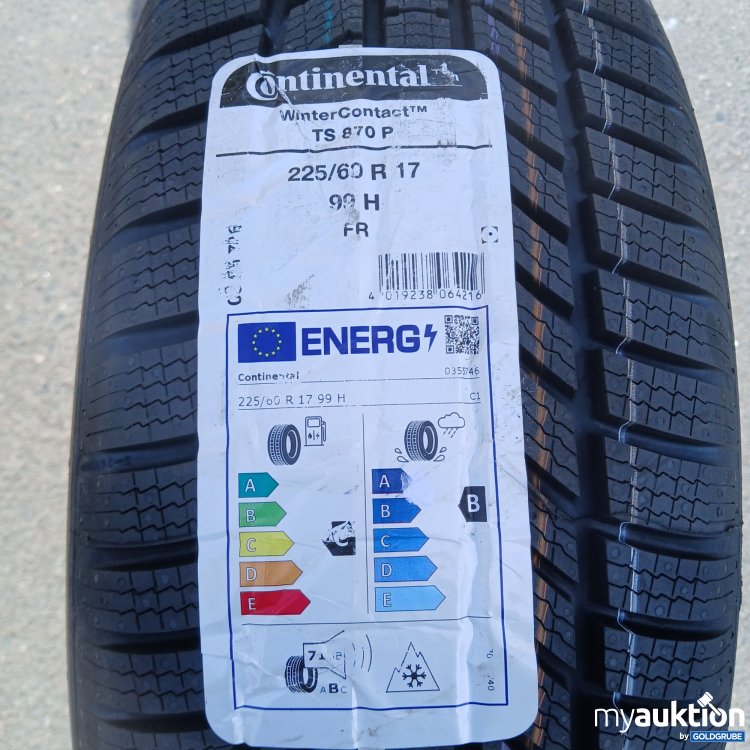 Artikel Nr. 437988: Continental WinterContact TS 870 P 225/60R17 99H