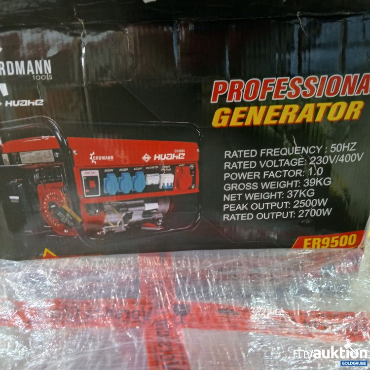 Artikel Nr. 439988 Artikel Nr. 439988: Erdmann Tools Professional Generator ER9500