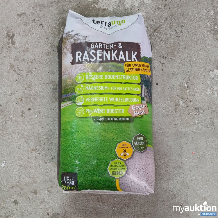 Artikel Nr. 805988 Artikel Nr. 805988: TerraUno Garten & Rasenkalk 15kg