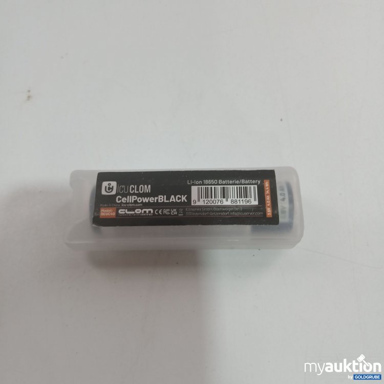 Artikel Nr. 845988 Artikel Nr. 845988: IcuClom CellPowerBLACK Battery 3.6V
