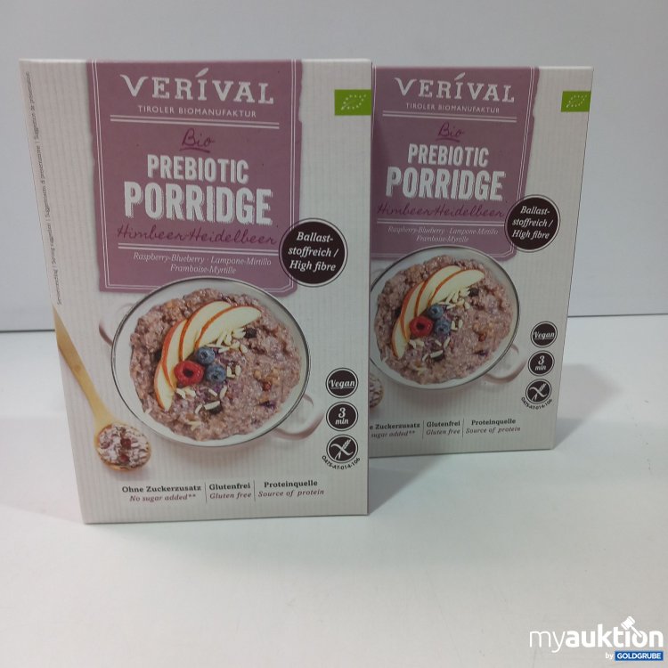 Artikel Nr. 868988: Verival Prebiotic Porridge Himbeer-Heidelbeer 2x 350g 