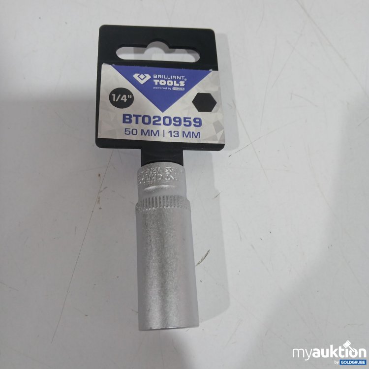Artikel Nr. 893988: Brillant Tools Stecknuss 1/4" 