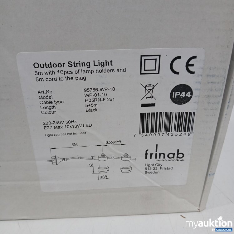Artikel Nr. 896988: Frninab Outdoor  String Light 5m