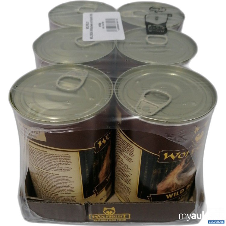 Artikel Nr. 897988 Artikel Nr. 897988: Wolfsblut Wildschwein mit Kartoffel 6x400g