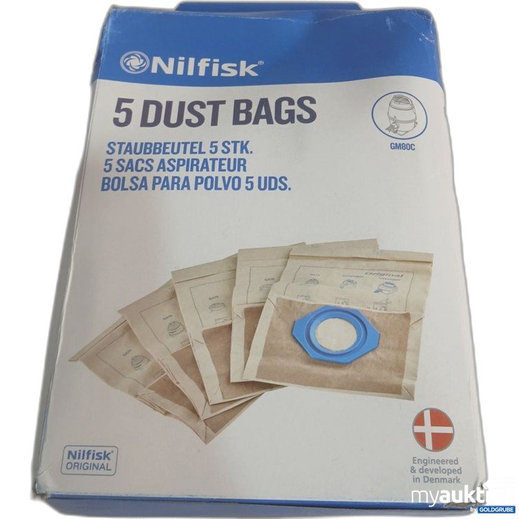 Artikel Nr. 918988: Nilfisk Staubbeutel 5 Stück
