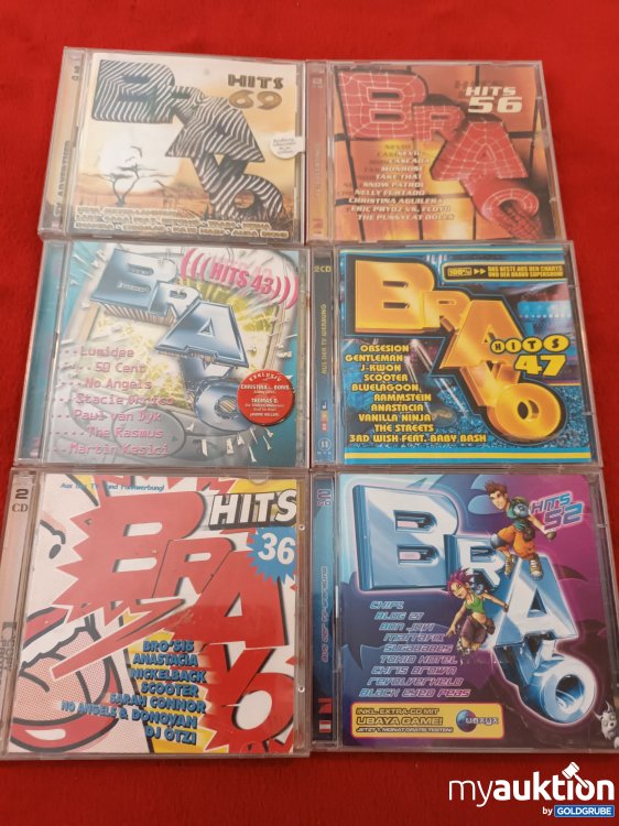 Artikel Nr. 923988: 6 x Bravo Hits, je 2 Cds