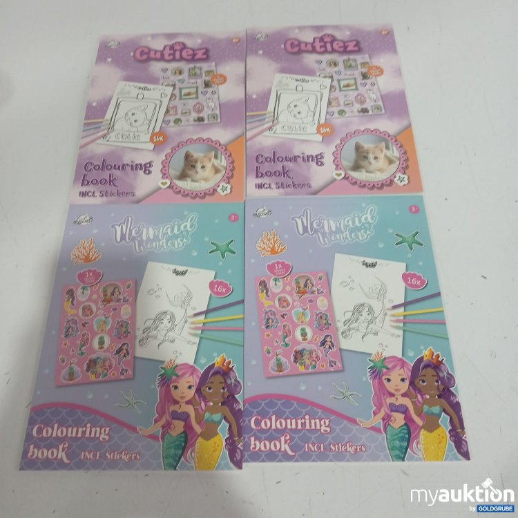 Artikel Nr. 928988: Colouring book inkl. Sticker 
