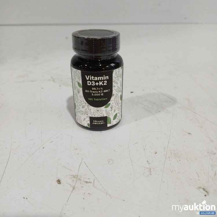 Artikel Nr. 461989 Artikel Nr. 461989: Vitamin D3+K2 Tabletten 36g