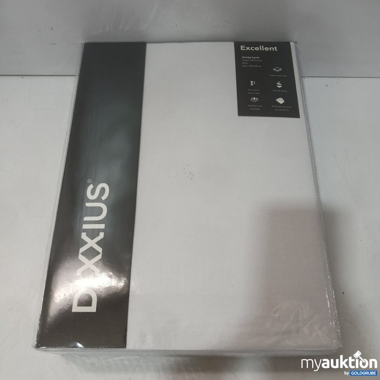 Artikel Nr. 467989 Artikel Nr. 467989: Daxxius Jersey Lycra Topper Spannbettlaken 200 x 200/220 cm Weiß