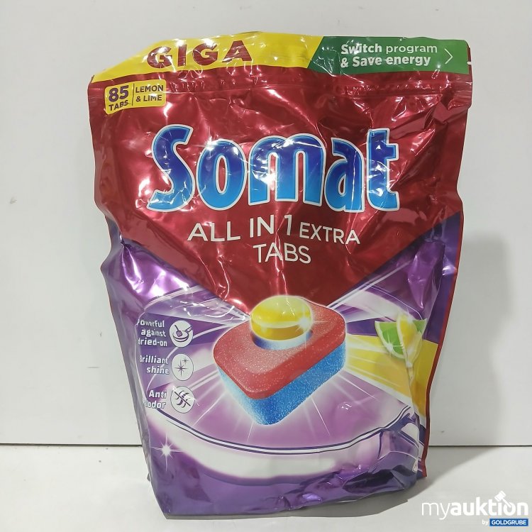 Artikel Nr. 471989 Artikel Nr. 471989: Somat All in 1 Extra Tabs 85 Tabs Lemon & Lime