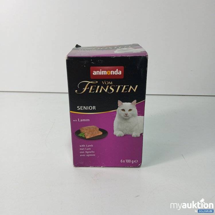 Artikel Nr. 800989 Artikel Nr. 800989: Animonda Senior mit Lamm 6x100g