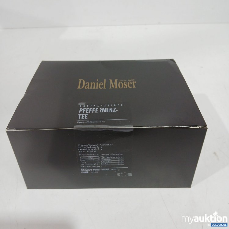 Artikel Nr. 815989: Daniel Moser Pfefferminz Tee 70g