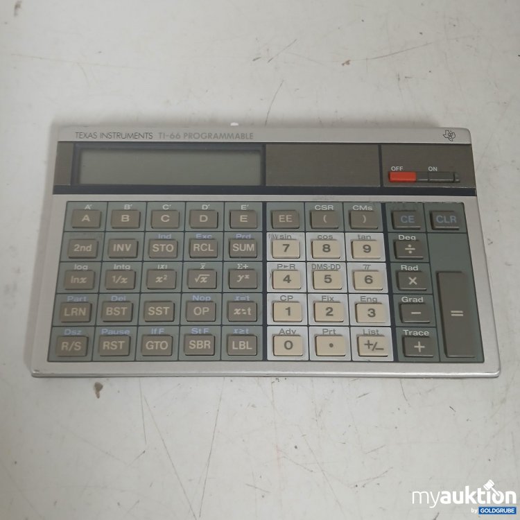 Artikel Nr. 874989: Texas Instruments TI-66 Programmable 