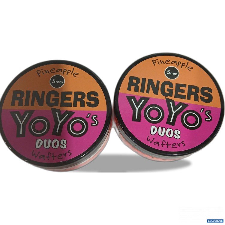 Artikel Nr. 881989: Ringers Yoyo's Pineapple Duos Wafters 5mm Orange & Pink je 30g 