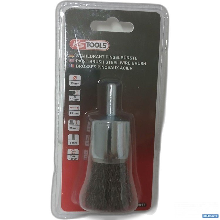 Artikel Nr. 912989: KsTools Stahldraht Pinselbürste 340.0017