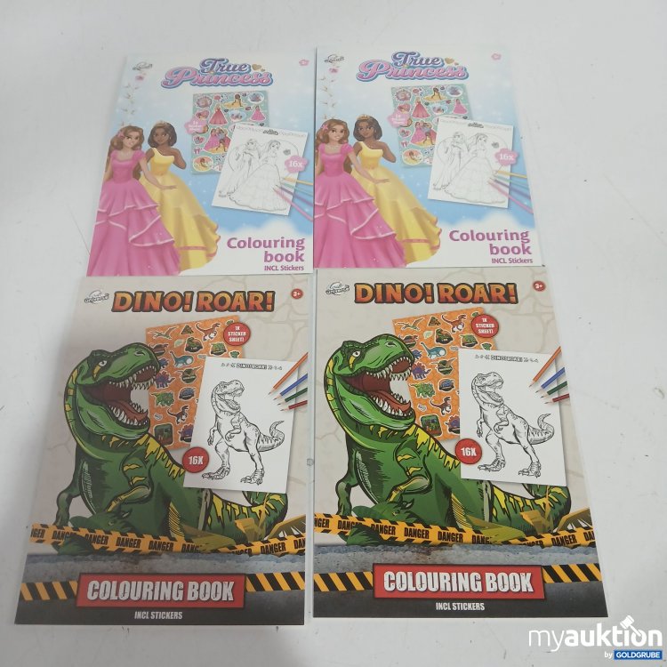 Artikel Nr. 928989: Colouring book inkl. Sticker 