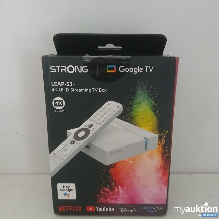 Artikel Nr. 932989: STRONG LEAP-S3+ 4K UHD Streaming TV Box