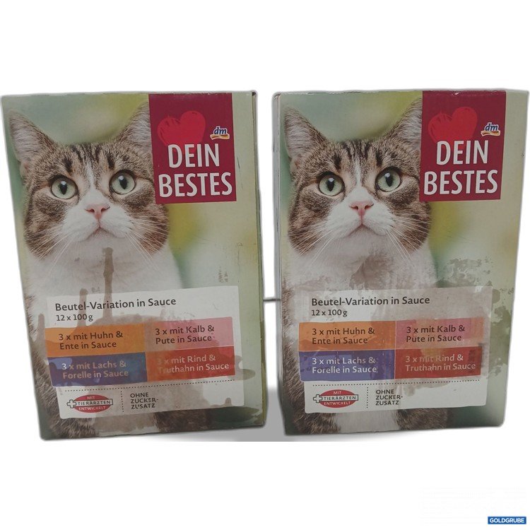 Artikel Nr. 958989: Dm Dein Bestes Beutel-Variation in Sauce huhn Kalb lachs Rind 12×100g