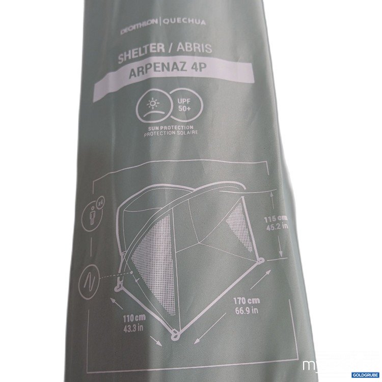 Artikel Nr. 967989: Dechatlon Sheltet Arpenaz 4P 