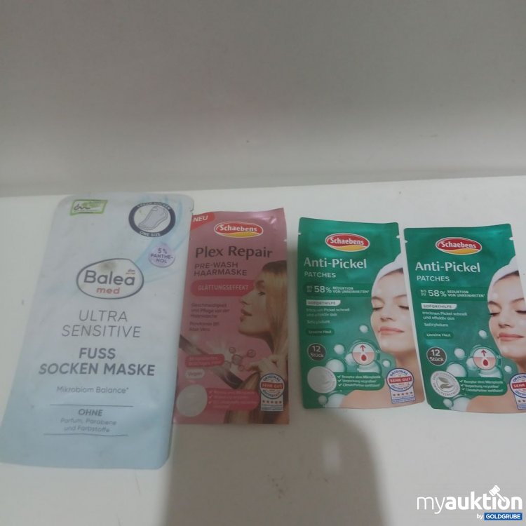 Artikel Nr. 981989 Artikel Nr. 981989: Balea med Fußmaske
2x Schaebens Anti-Pickel Patches
Schaebens Plex Repair Maske