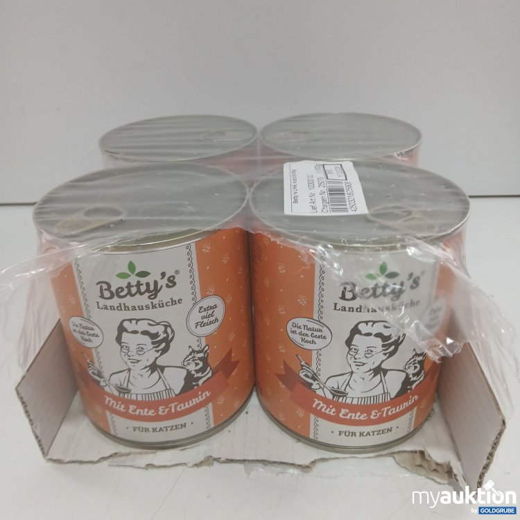 Artikel Nr. 997989: Bettys Landhausküche Katze Ente&Taurin je 800g 4Stk