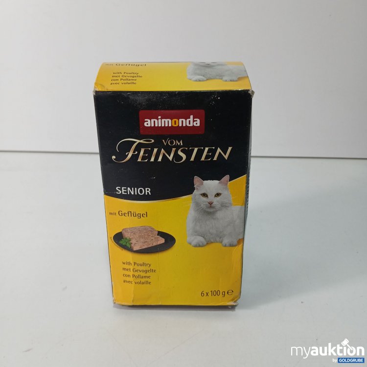 Artikel Nr. 800990: Animonda Senior mit Geflügel 6x100g