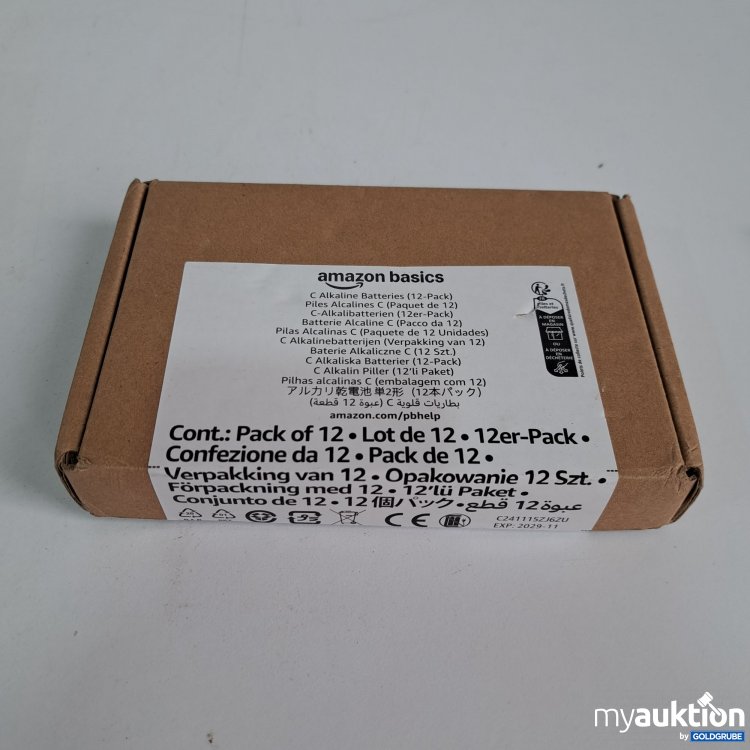 Artikel Nr. 808990 Artikel Nr. 808990: Amazon Basics C Alkaline Batterien 12 Pack