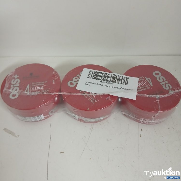 Artikel Nr. 827990 Artikel Nr. 827990: Schwarzkopf Osis Flexwax 3x85ml