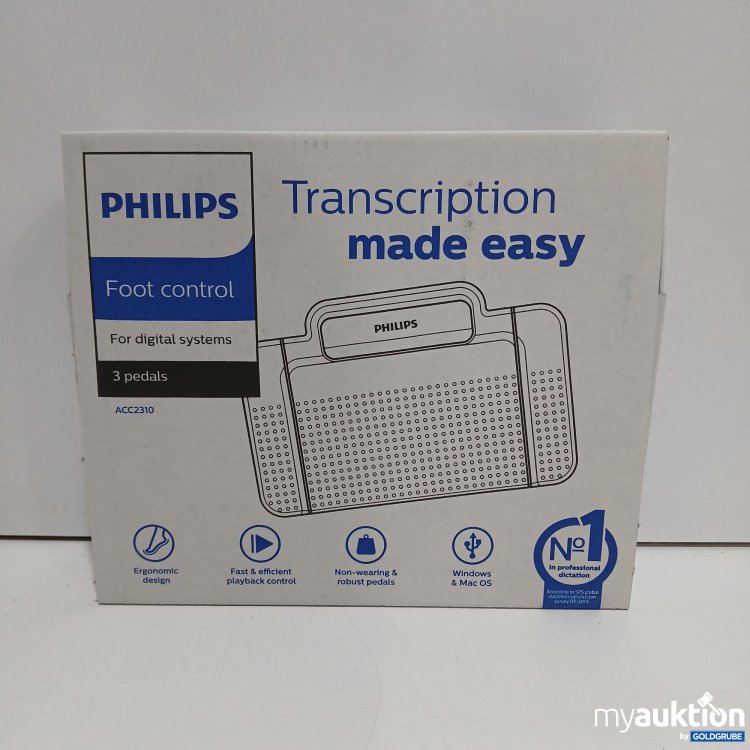 Artikel Nr. 865990 Artikel Nr. 865990: Philips Foot Control ACC2310