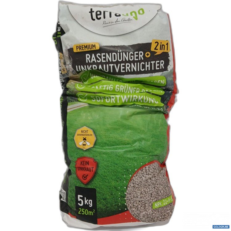Artikel Nr. 896990: Terrauno Rasendünger Unkrautvernichter 2in1 5kg 