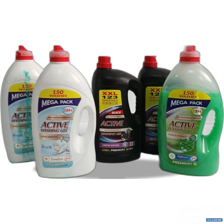 Artikel Nr. 903990: Active Washing Gel Mega Pack diverse Sorten