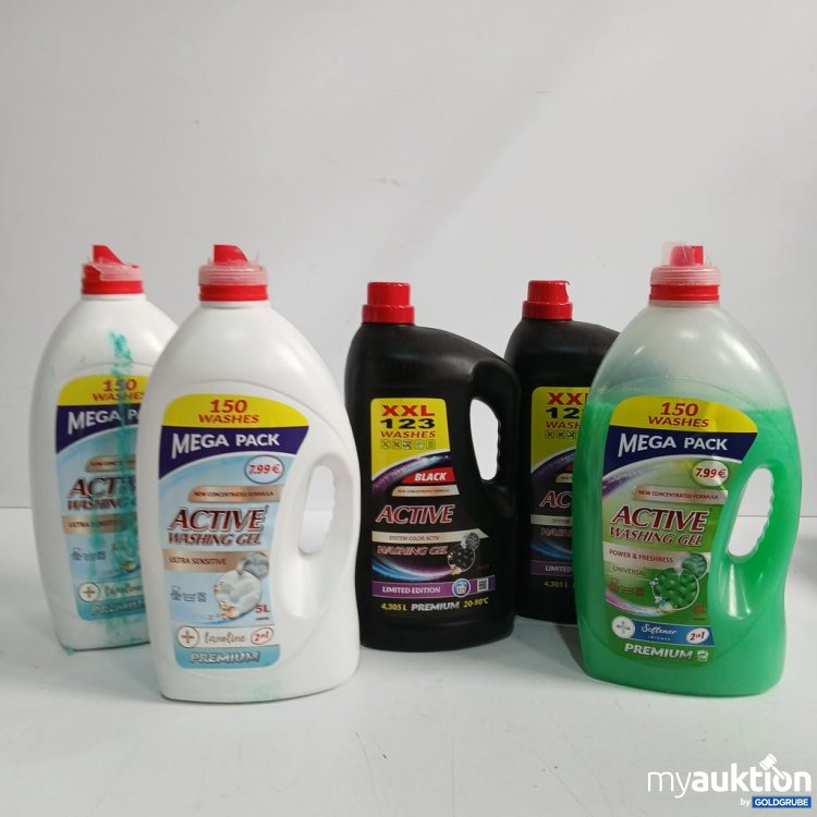 Artikel Nr. 903990: Active Washing Gel Mega Pack diverse Sorten