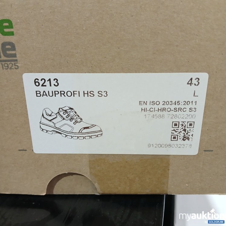 Artikel Nr. 914990: Schütze Sicherheitsschuhe 6213 Bauprofi HS S3