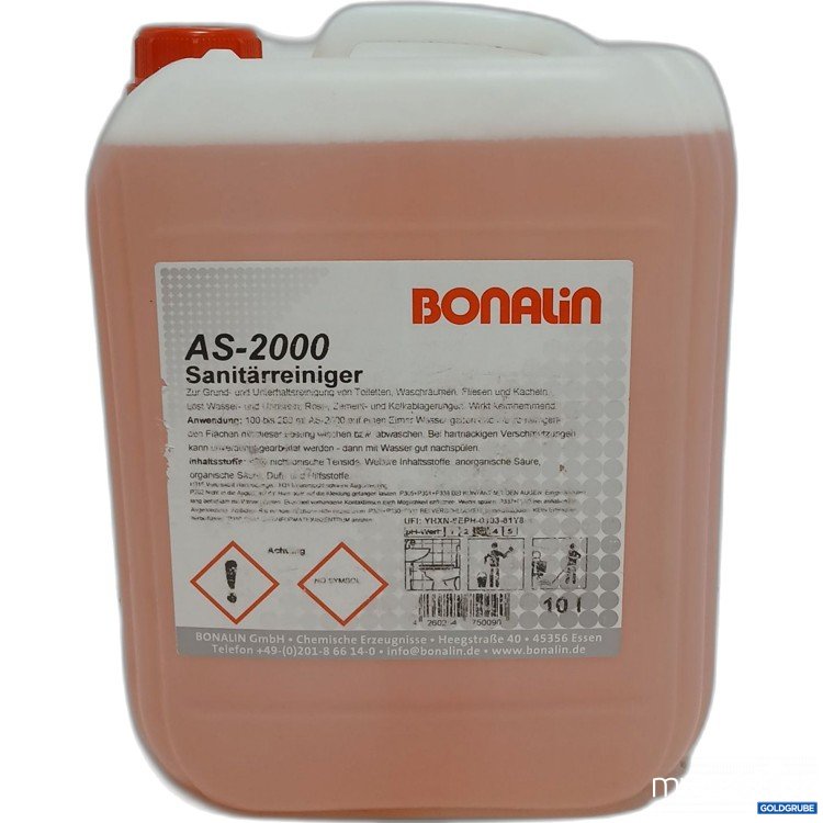 Artikel Nr. 957990: Bonalin AS-2000 Sanitärreiniger 10l