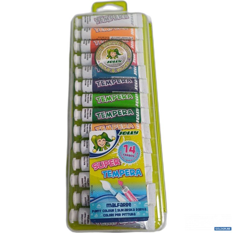 Artikel Nr. 960990: Jolly Super Tempera Malfarben 14Stk 