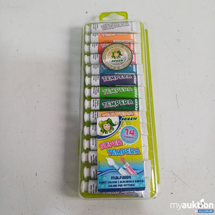 Artikel Nr. 960990: Jolly Super Tempera Malfarben 14Stk 