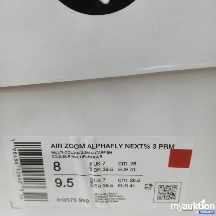 Artikel Nr. 980990 Artikel Nr. 980990: Nike Air Zoom Alphafly NEXT% 3 PRM Schuhe