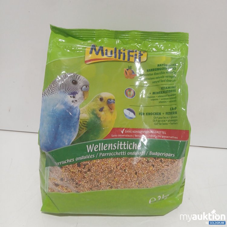 Artikel Nr. 996990: Multifit Wellensittiche 3kg 