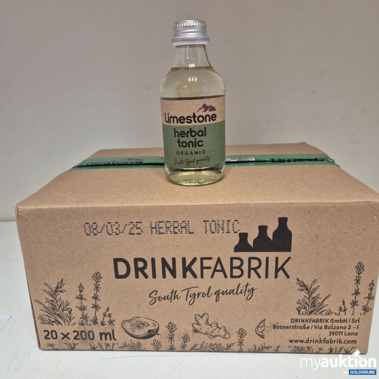 Artikel Nr. 429991 Artikel Nr. 429991: Drinkfabrik Limestone herbal tonic 200ml