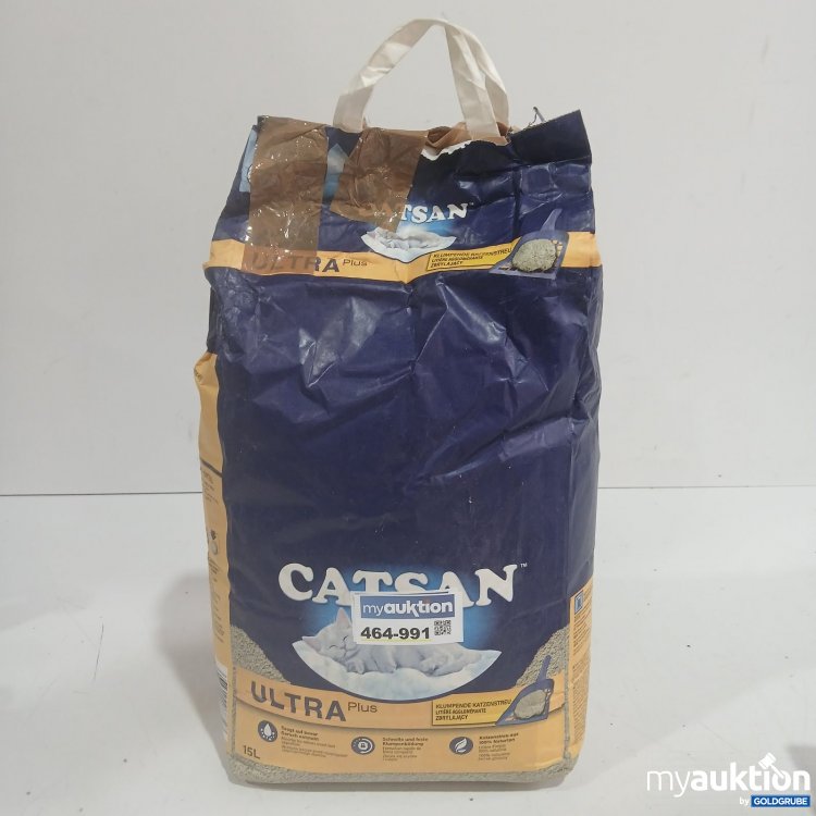 Artikel Nr. 464991 Artikel Nr. 464991: Catsan Ultra Plus Katzenstreu 15L