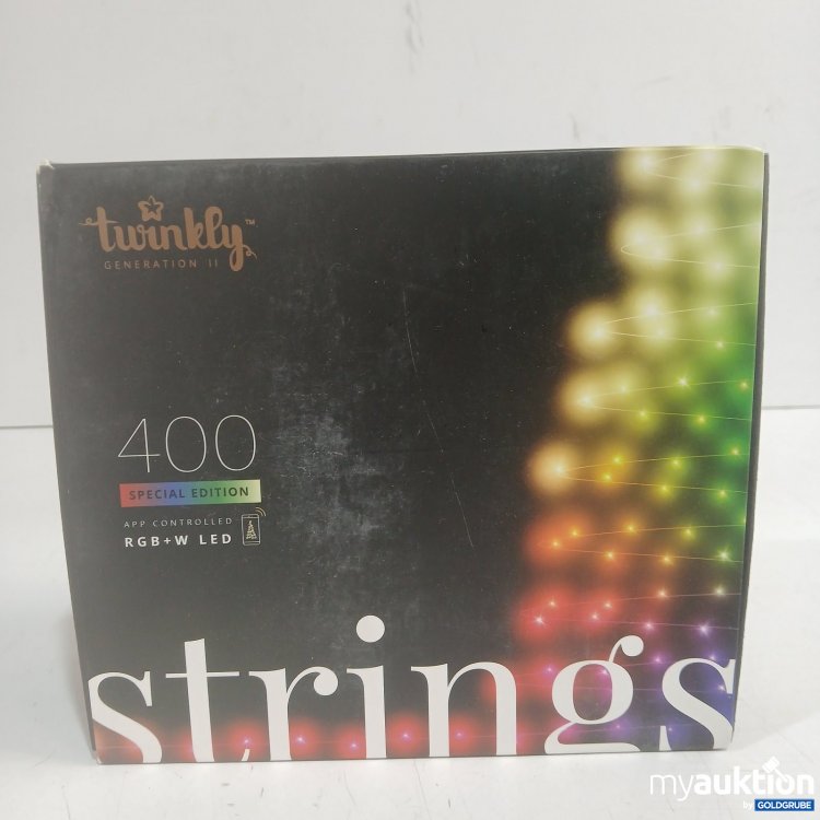 Artikel Nr. 468991 Artikel Nr. 468991: twinkly Lichterkette 400 RGB+W LED Special Edition