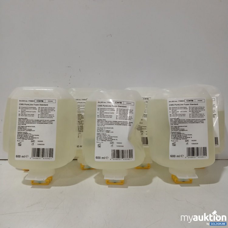 Artikel Nr. 471991 Artikel Nr. 471991: CWS PureLine Schaumseife 7 x 600 ml Art.-Nr. 1700521