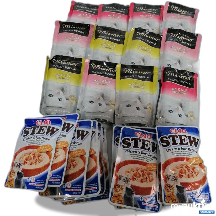 Artikel Nr. 885991: Diverses Katzenfutter 12x100g 11x40g