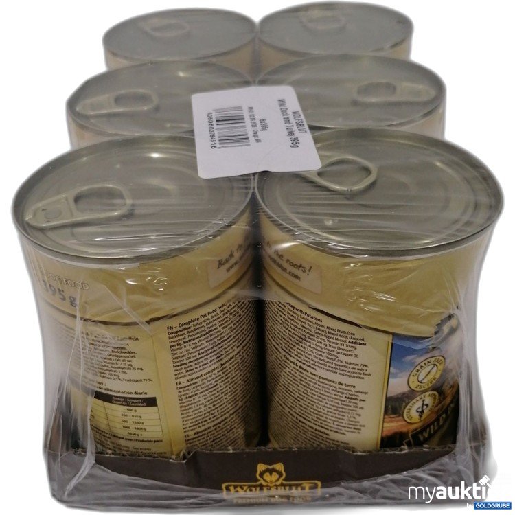 Artikel Nr. 897991 Artikel Nr. 897991: Wolfsblut Ente und Truthahn 6x395g