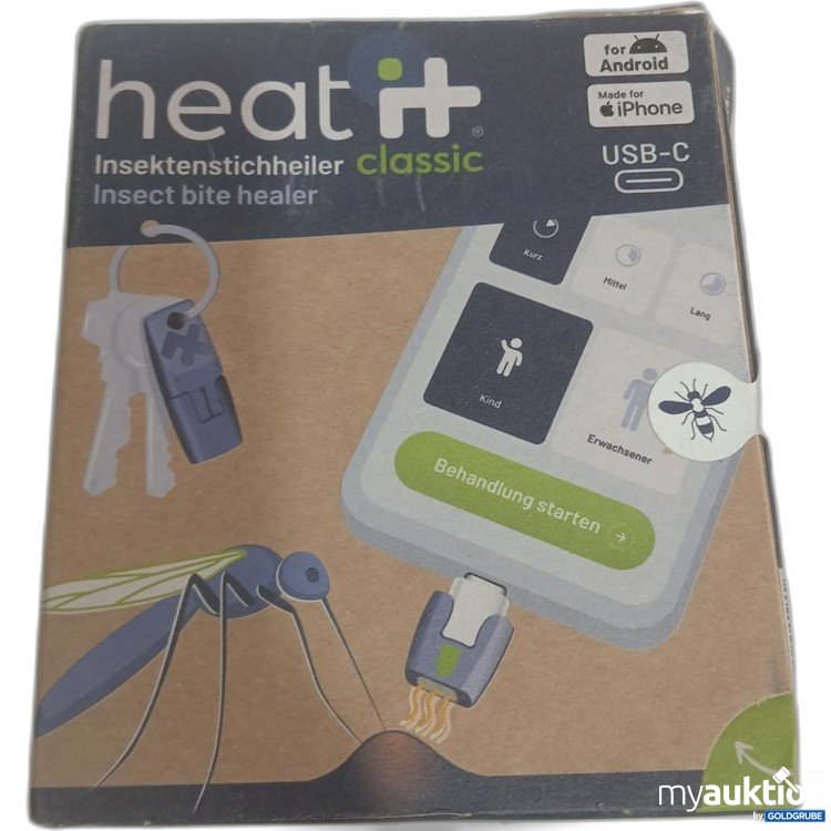 Artikel Nr. 919991: heat it classic Insektenstichheiler USB-C