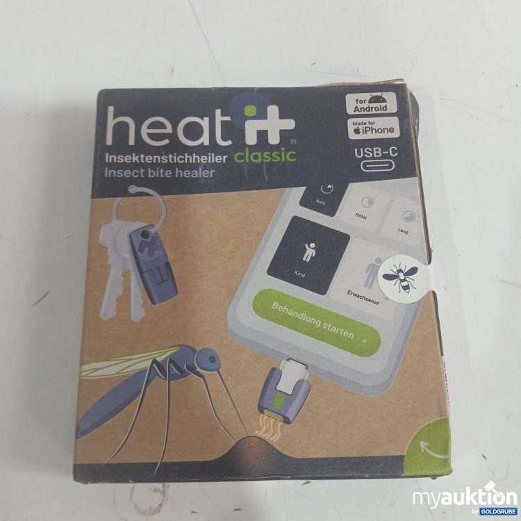 Artikel Nr. 919991: heat it classic Insektenstichheiler USB-C