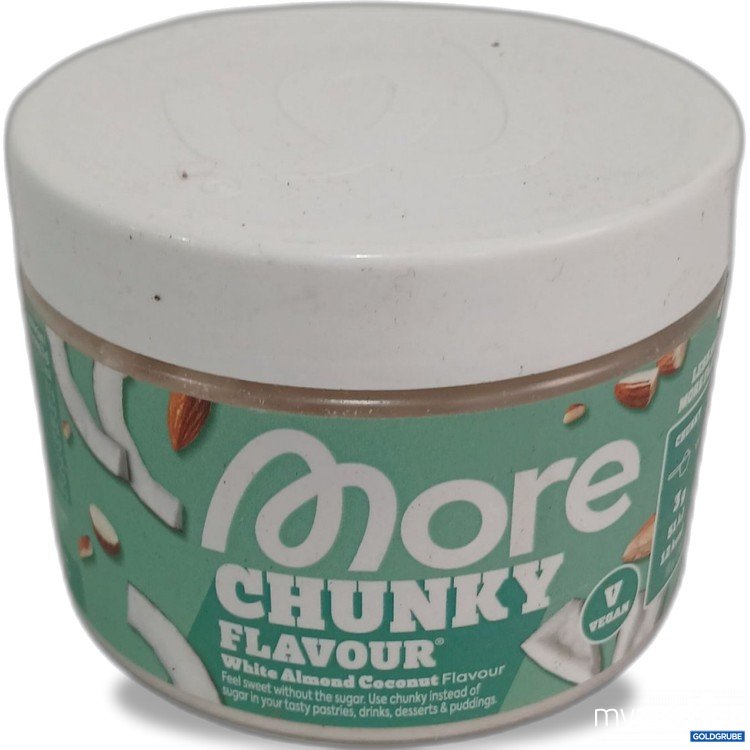 Artikel Nr. 970991 Artikel Nr. 970991: More Chunky Flavour White Almond Coconut 150g